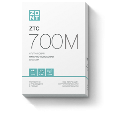 GSM-сигнализация ZONT ZTC-700M Автомобильная 