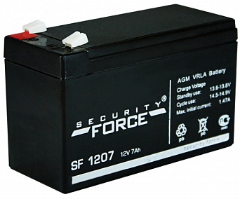 Аккумулятор 12В 7 А/ч SF 1207 Security Force