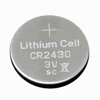 Элемент питания (батарейка литиевая) CR2430 3V REXANT 30-1109
