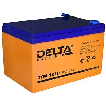 Аккумулятор 12В 12 А/ч Delta DTM 1212