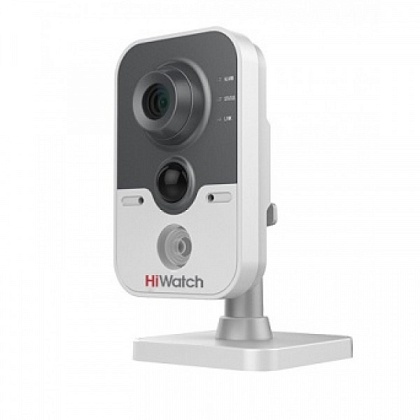 HiWatch IP-видеокамера DS-I214W (*-*), компак, внут, (4mm), 2Мп, 1/2.8'' Progressive CMOS, ИК 10м