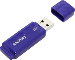 Флеш накопитель USB 16 Gb Smartbuy Dock blue