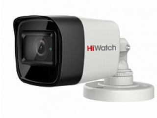 HiWatch HD-TVI видеокамера DS-T800(B) (*-*), цил, ул, (3,6mm) 8,29Мп, 1/2" CMOS, ИК 30м