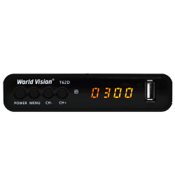 Приставка для цифрового телевидения DVB-T2  World Vision T62D (Dolbi Digital)