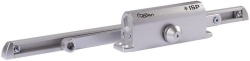 Доводчик Нора-М 430 ISPARUS Slider (40-100кг) (серебро) морозостойкий -45...+60 с тягой