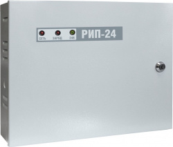РИП-24 (исп. 02) П, Рез. ист. пит., 24В, 1А(10/2 мин-1,5А), свет. и звук. индик. реж., емк. 2х7 А?ч 