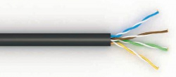 Кабель UTP 4PR 24AWG CAT5e 305м  OUTDOOR OptimLAN. Неэкранированный уличный.