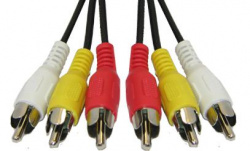Шнур 3 RCAх3 RCA 1,2.m 