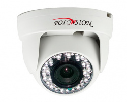 Polyvision AHD-видеокамера Polyvision PD1-A1-B2.8 v.2.1.2, куп, внут, (2.8mm), 1Мп, , ИК 15м