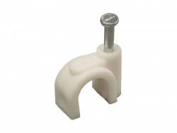 Крепеж кабеля   круглый 8мм (упак. 50 шт.)  REXANT 07-4008