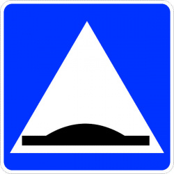 Знак дорожный 5.20  "Искусственная неровность"