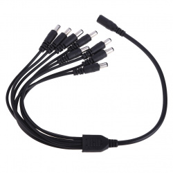Разветвитель (Power cable 1-8) питания 1 вход > 8 выходов 2.1мм W-SP1-8H