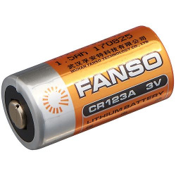 Элемент питания (батарейка литиевая-диоксид марганцевая) CR123A/S 3V FANSO