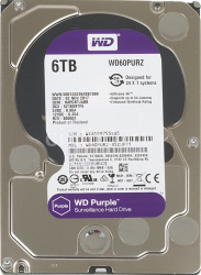 Жесткий диск (HDD) WD60PURX(Z) 6 ТБ (Western Digital)