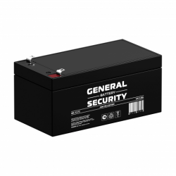 Аккумулятор 12В 3,2 А/ч GSL 3,2-12 General Security