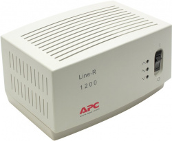Стабилизатор АPC Line-R < LE1200I > (5.2 A, вх.160 ~ 290V, вых. 220 / 230 / 240V±10%, 4 розетки IEC 