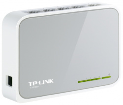 Коммутатор TP-LINK < TL-SF1005D > 5-Port Switch (5UTP 10 / 100 Mbps)