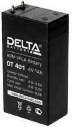 Аккумулятор 4В 1 А/ч Delta DT 401