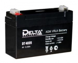 Аккумулятор 4В 3,5 А/ч Delta DT 4035