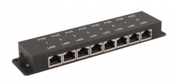 Midspan-8/P Пассивный PoE-инжектор Fast Ethernet на 8 портов. Предназначен для питания оконечных сет