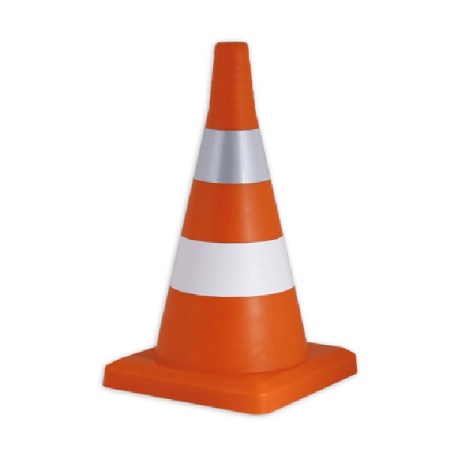 Конус сигнальный оградительный