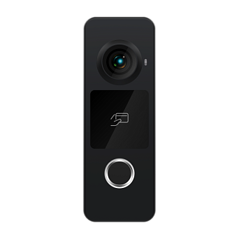 Вызывная видеопанель Tantos iLexa HD EM FP (Графит) антивандальная на 1 абонента (с уголком)
