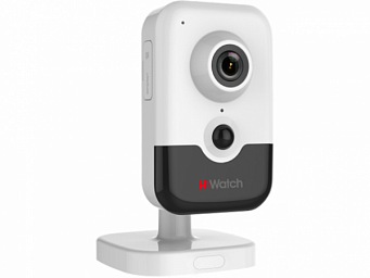 HiWatch IP-видеокамера DS-I214(B) , компак, внут, (2.8mm), 2Мп, 1/2.7'' Progressive CMOS, ИК 10м