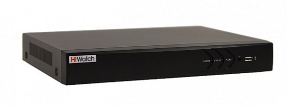 HiWatch HD-TVI видеорегистратор 4-канальный DS-H204UA(C) (8Мп)