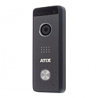 Вызывная видеопанель Atix AT-I-D21F (black) антивандальная накладная на 1 абонента
