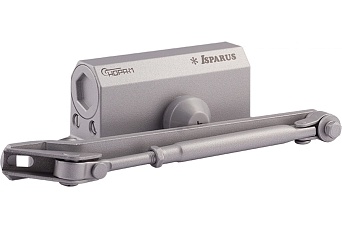 Доводчик Нора-М 430 ISPARUS (50-120кг) (белый) морозостойкий -45...+60