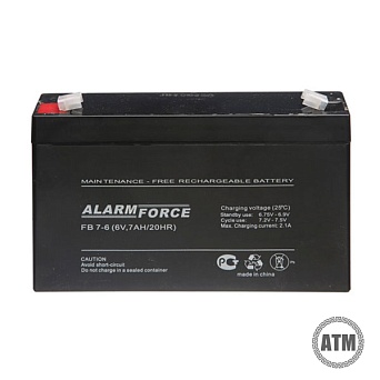 Аккумулятор 6В 7А/ч FB Alarm Force