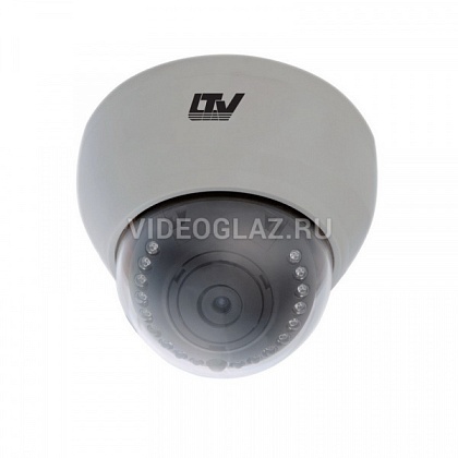 Видеокамера LTV CXB-71041 куп, внут, (2,8mm) 2Мп,1/4'' Silicon Optronics, ИК-18м