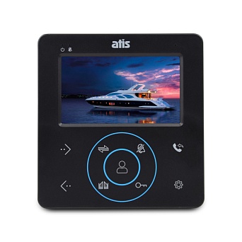 Atis AD-480M Black Видеодомофон 4", 1MP , TFT , 32GB