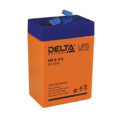 Аккумулятор 6В 4,5 А/ч Delta HR 6-4,5