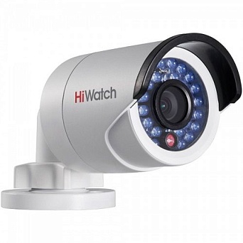 HiWatch IP-видеокамера DS-I120 (*-*), цил, ул, (4mm), 1.3Мп, 1/3″ Progressive Scan CMOS, ИК 15м 