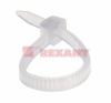 Хомут nylon 4.8 х 200 мм 100 шт  белый  REXANT 07-0204