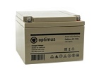 Аккумулятор 12В 26 А/ч Optimus AP-1226