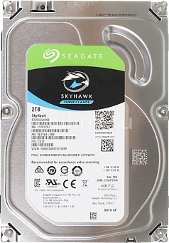 Жесткий диск SEAGATE Skyhawk ST2000VX008 2Тб
